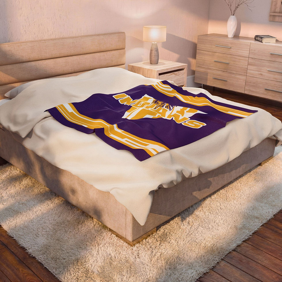 Thumbnail: Lucasville Valley 90's Blitz Velveteen Plush Blanket