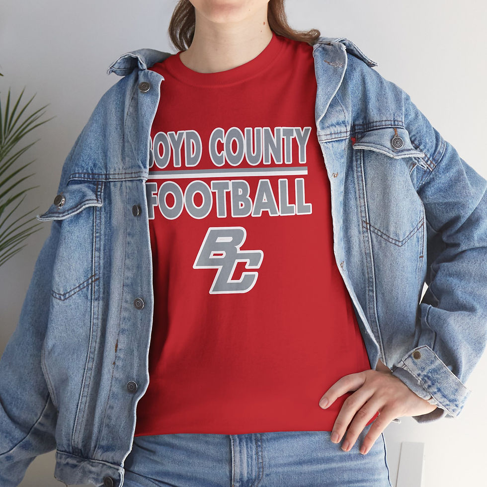 Thumbnail: Boyd County Football Cotton T-Shirt