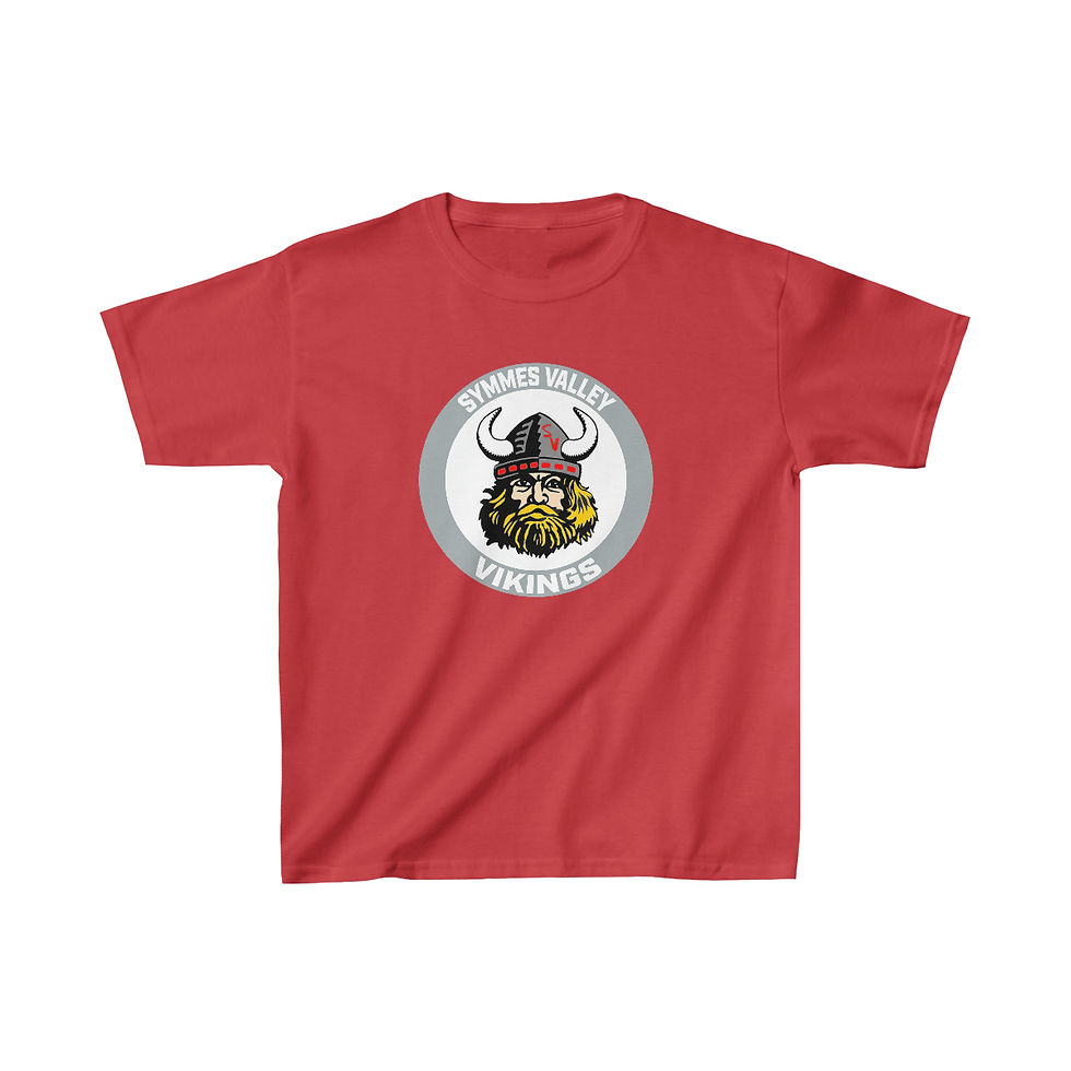 Symmes Valley Vikings Bullseye Kids T-Shirt