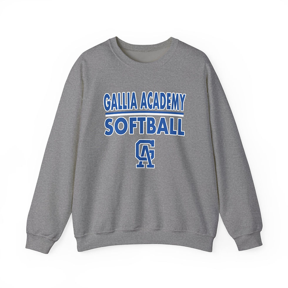 Thumbnail: Gallia Academy Softball Crewneck Sweatshirt