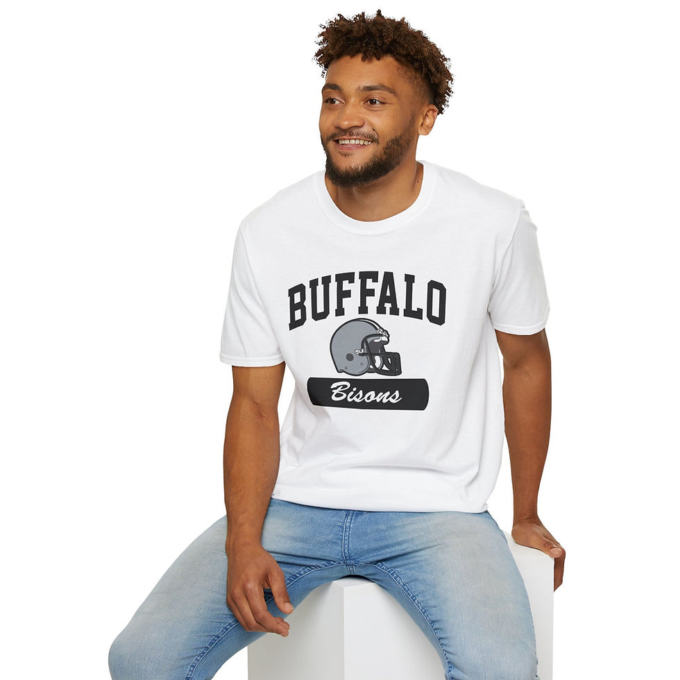 Thumbnail: Buffalo (Wayne) Bisons (1985) Softstyle T-Shirt