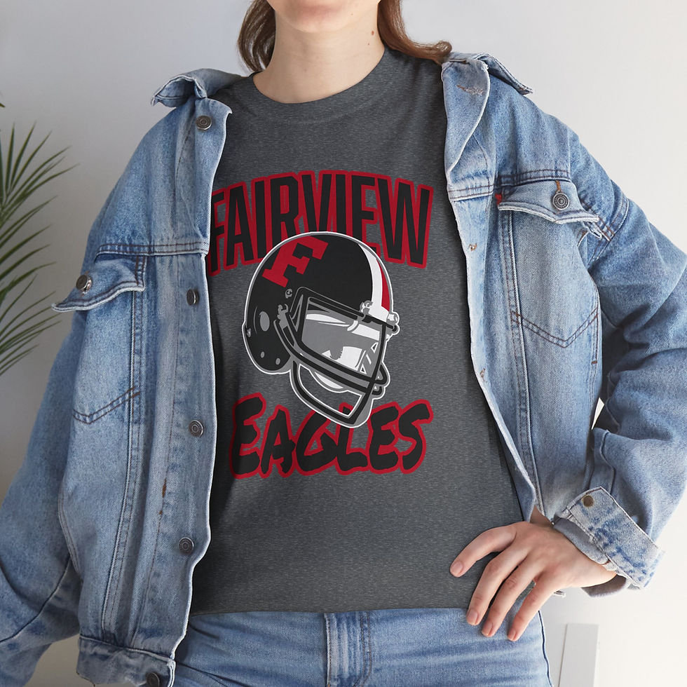 Thumbnail: Fairview Eagles Triple Option Cotton T-Shirt