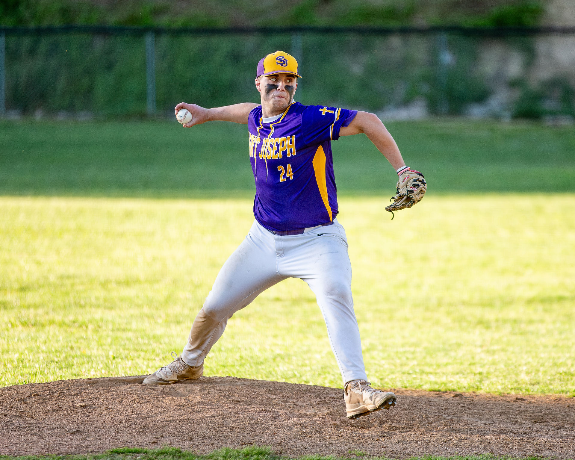 Notre Dame at Saint Joseph - HS Baseball (Photo by Jeremy Holtzapfel)