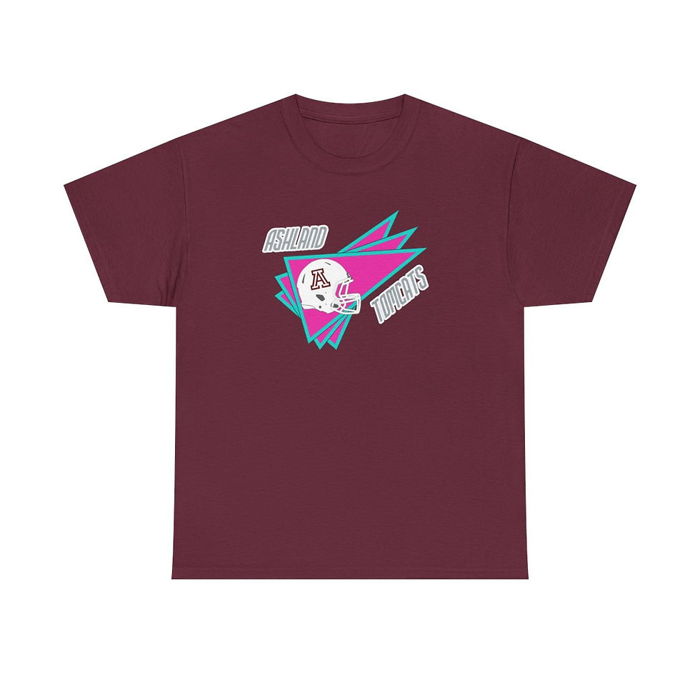 Ashland Football 80's Pennant Cotton T-Shirt
