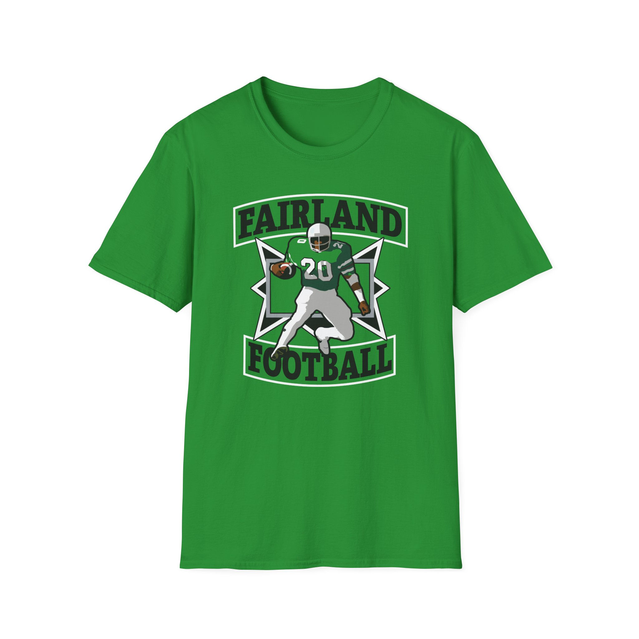 Fairland 80's Retro Football Softstyle T-Shirt