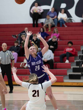 Chesapeake at Coal Grove - HS Girls Basketball (Photo by Wayne Chaffin)