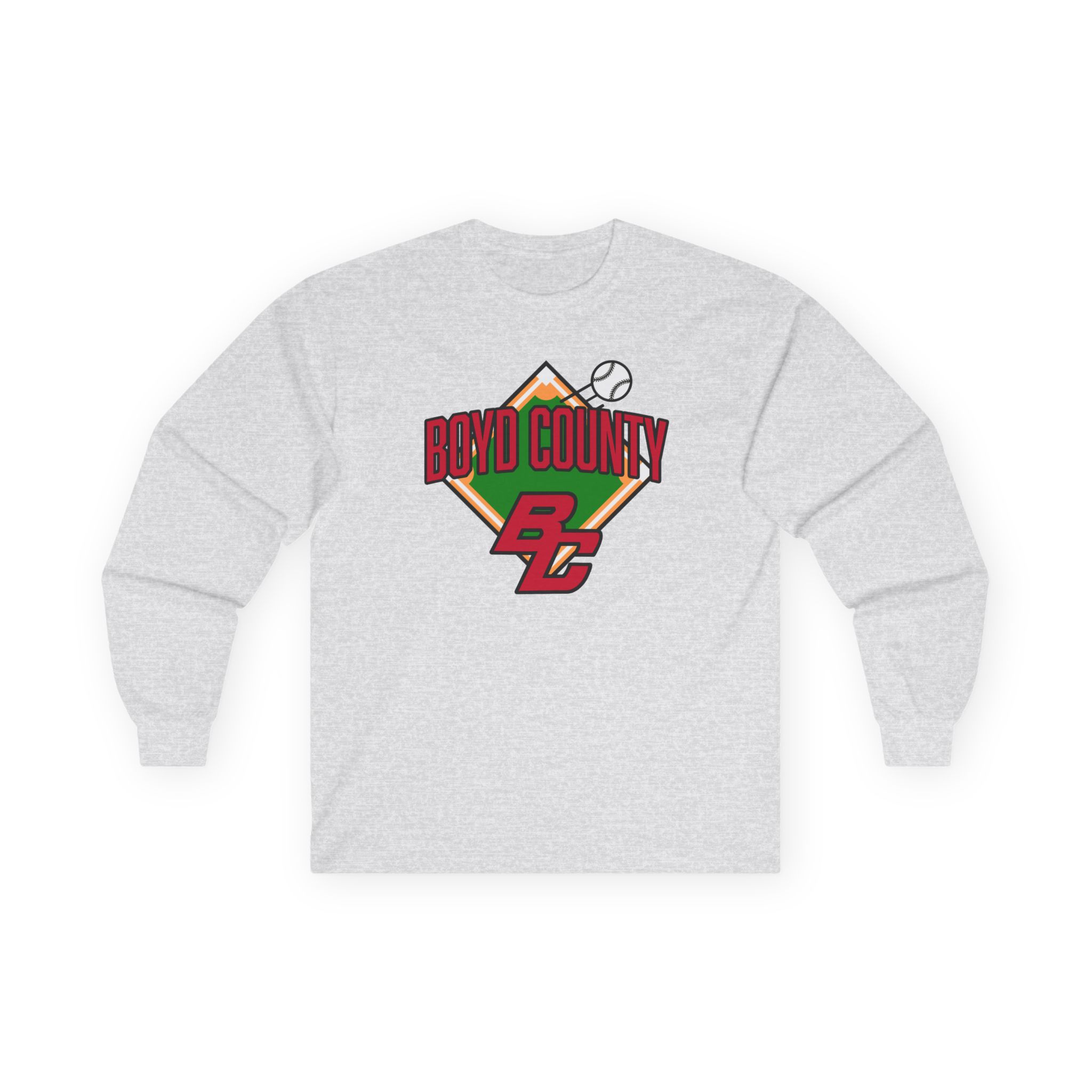 Boyd County 90's Baseball Diamond Long Sleeve Tee