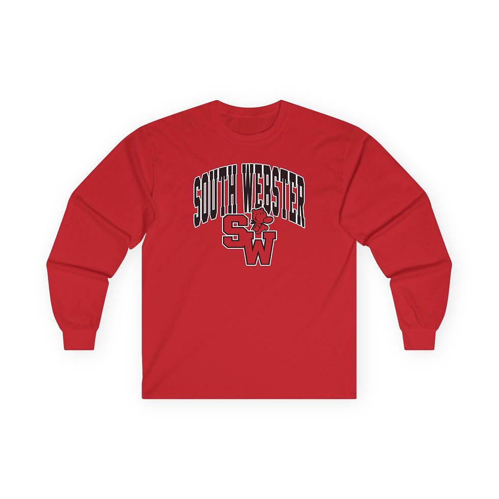 Thumbnail: South Webster Arch Cotton Long Sleeve Tee