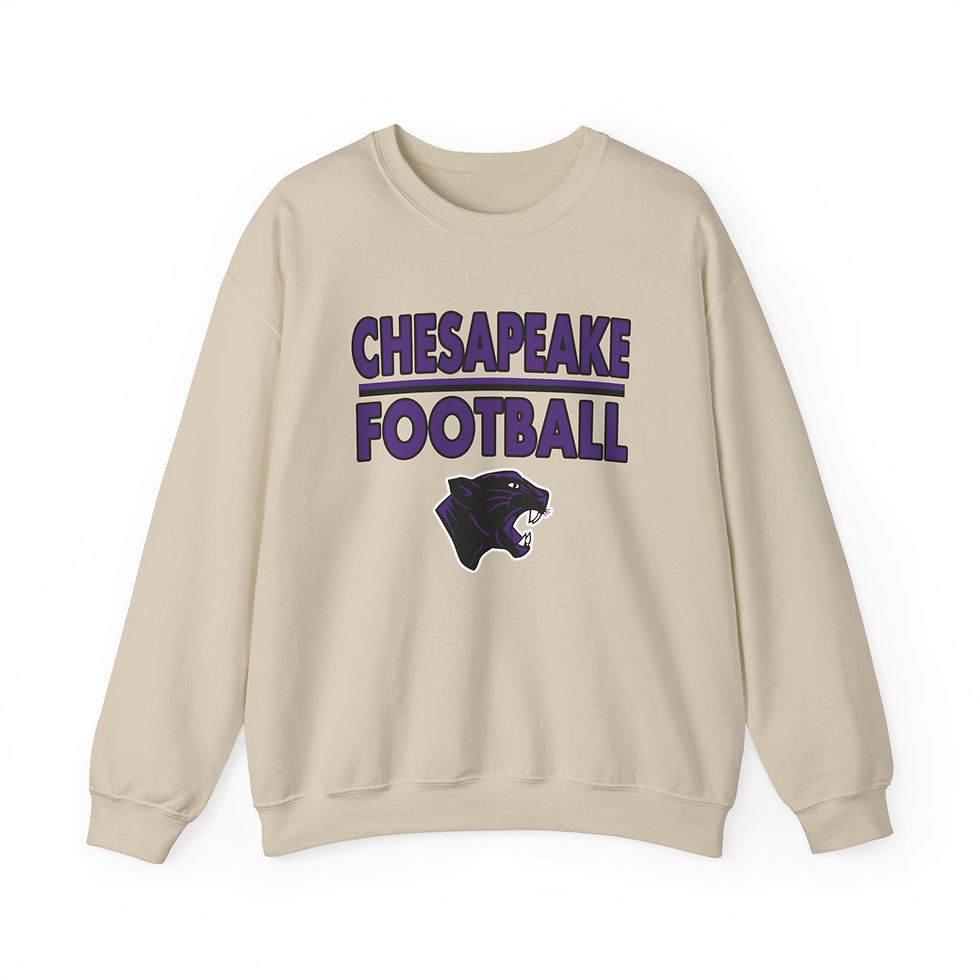 Thumbnail: Chesapeake Football Crewneck Sweatshirt