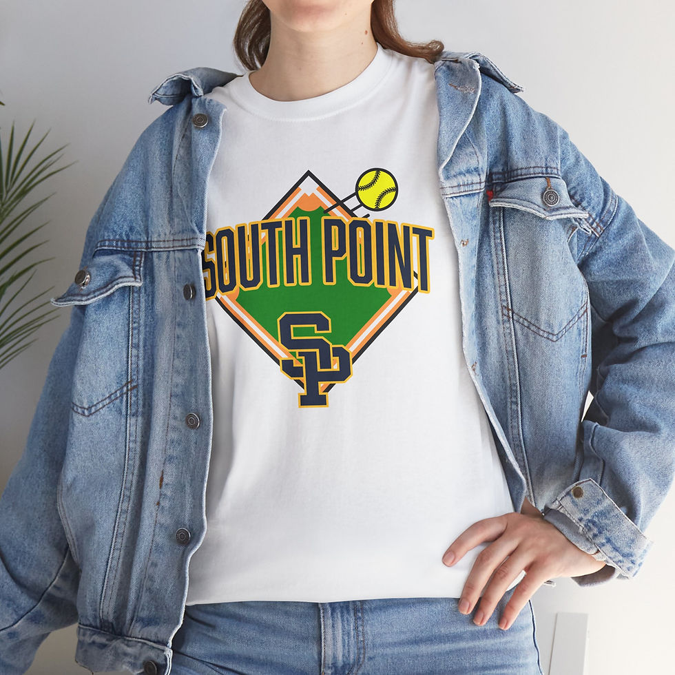 Thumbnail: South Point 90's Softball Diamond Cotton T-Shirt