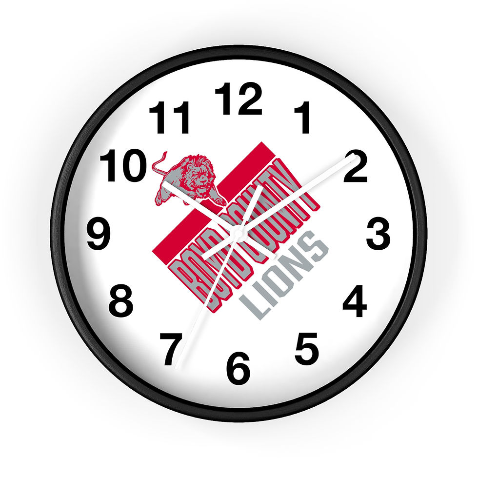 Thumbnail: Boyd County 90's Vibe Wall Clock