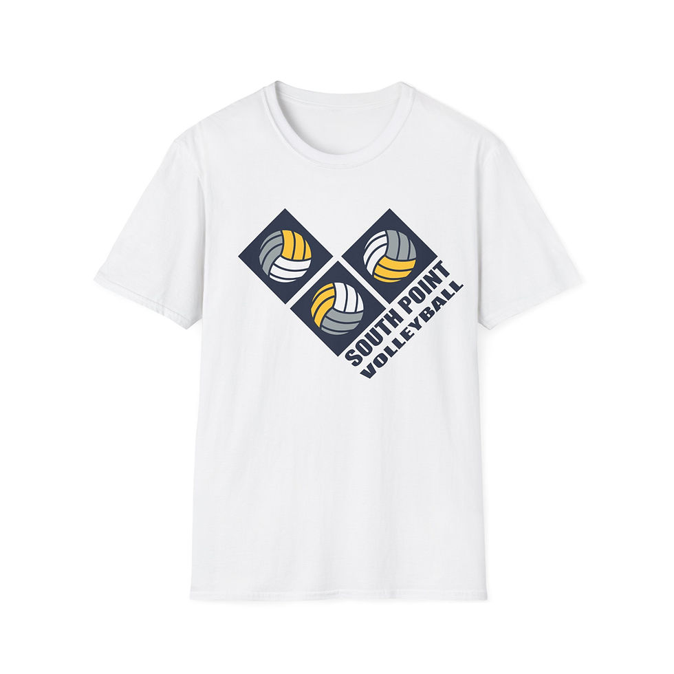 Thumbnail: South Point 90's Retro Volleyball Softstyle T-Shirt