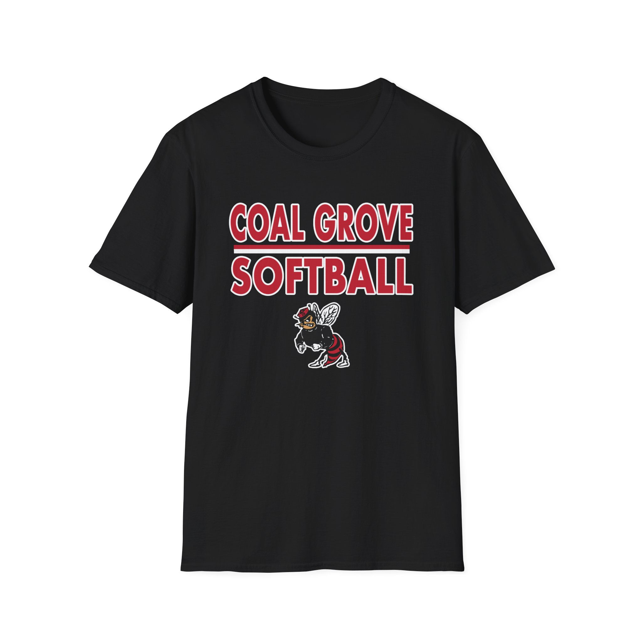 Coal Grove Softball Softstyle T-Shirt