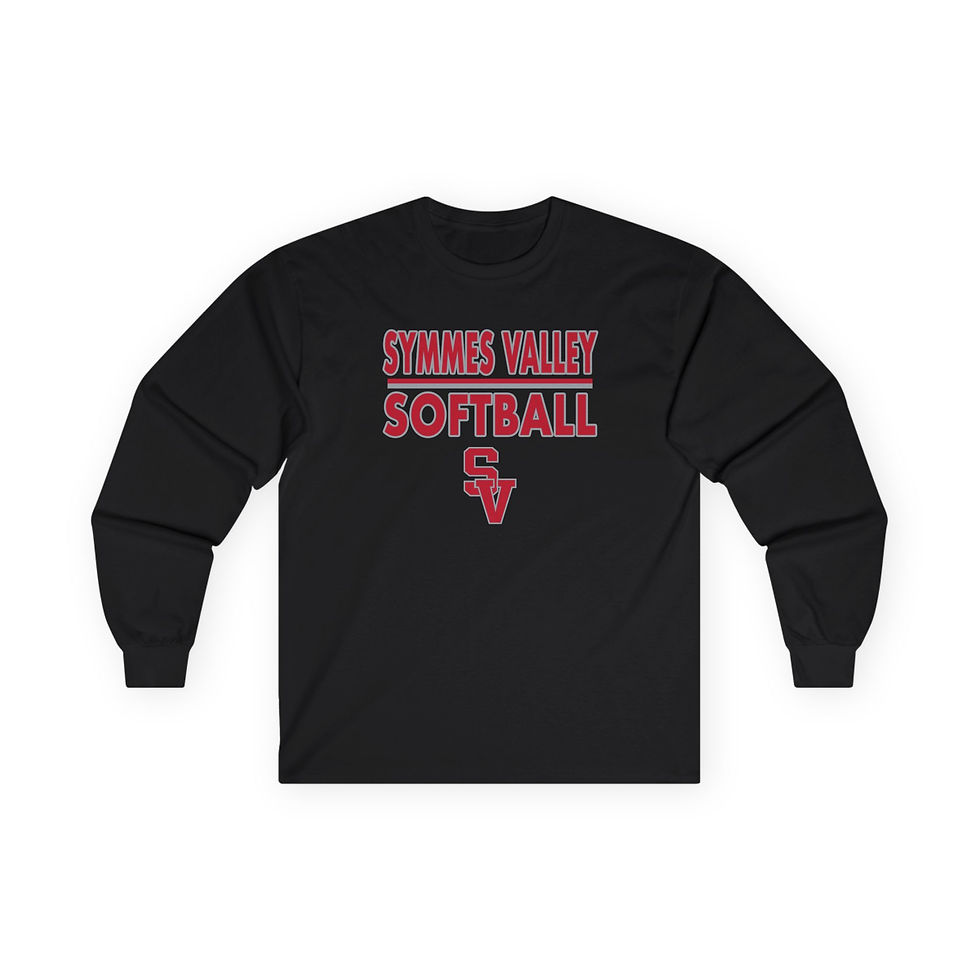 Thumbnail: Symmes Valley Softball Cotton Long Sleeve Tee