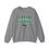 Thumbnail: Green Football Crewneck Sweatshirt