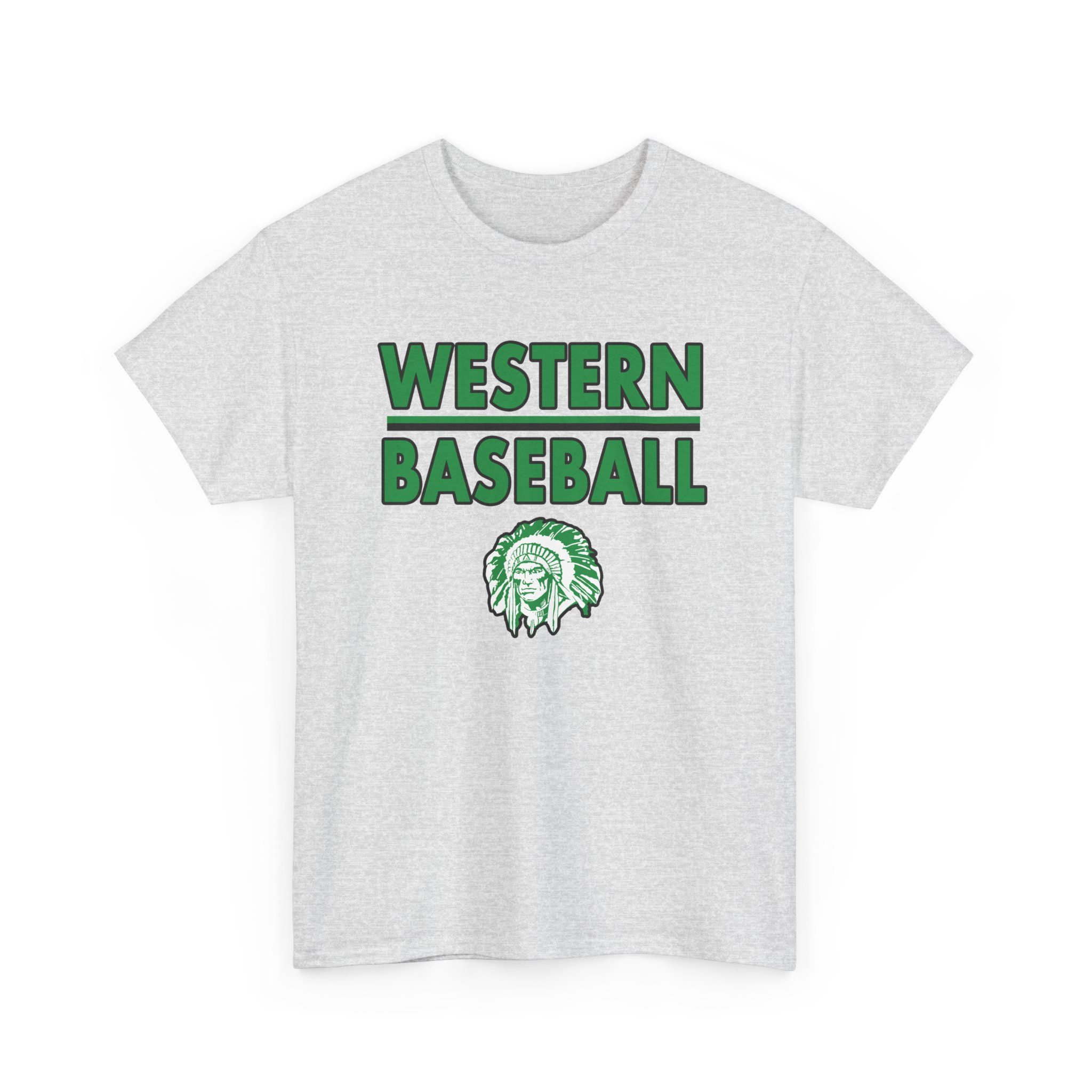 Western Baseball Cotton T-Shirt