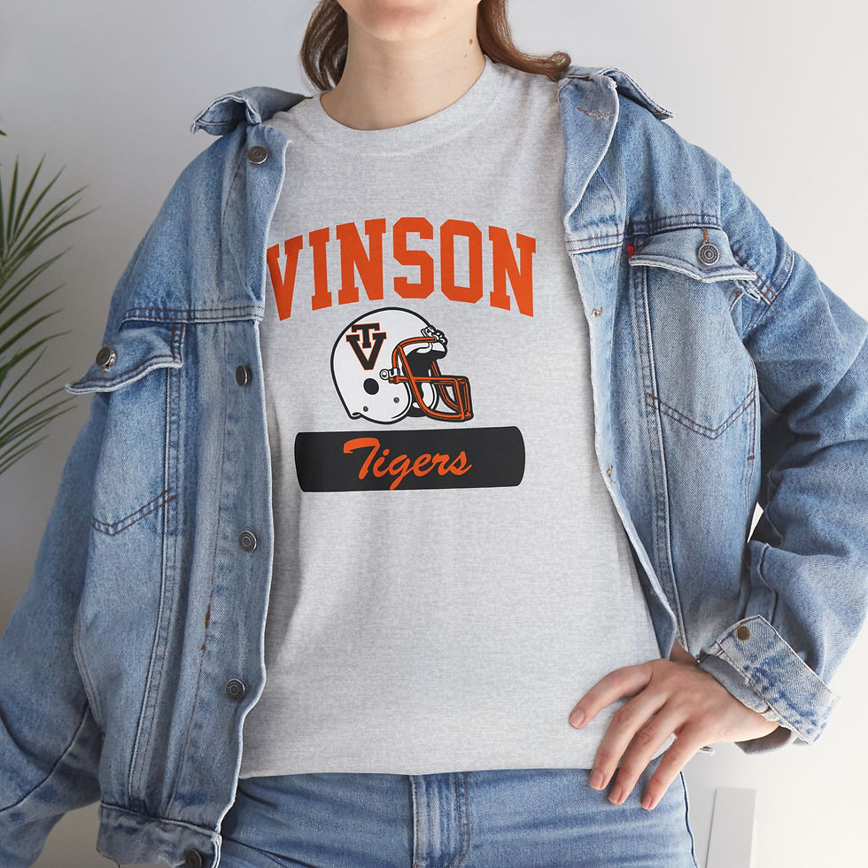 Thumbnail: Huntington Vinson Tigers (1985) Cotton T-Shirt