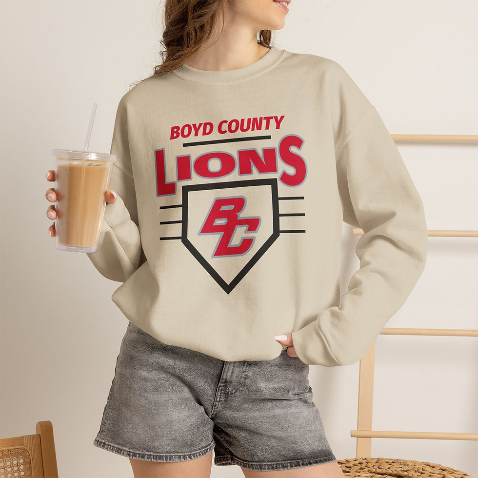 Thumbnail: Boyd County 90's Home Base Crewneck Sweatshirt