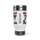 Thumbnail: Minford Football Stainless Steel Travel Mug with Handle (14oz)
