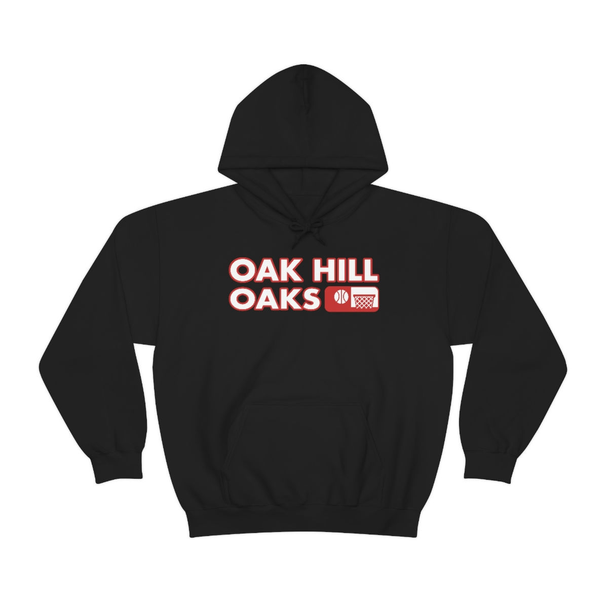 Oak Hill Oaks Basketball Essential Hoodie