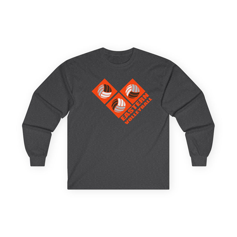 Thumbnail: Eastern 90's Retro Volleyball Cotton Long Sleeve Tee