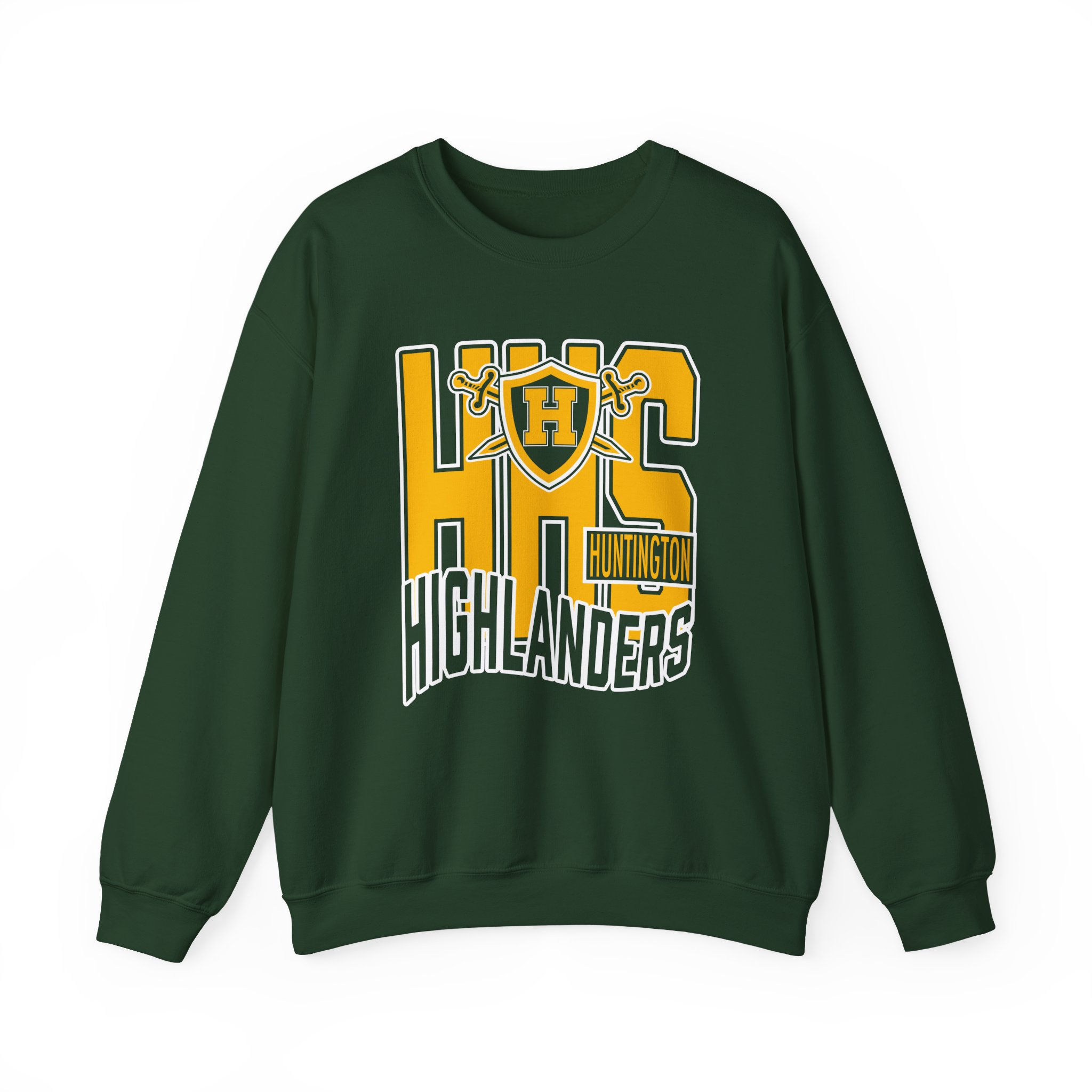 Huntington Highlanders 90's Retro Crewneck Sweatshirt