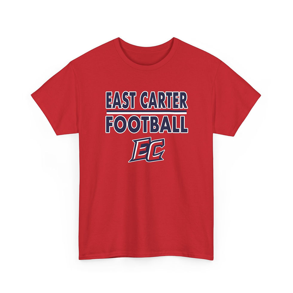 Thumbnail: East Carter Football Cotton T-Shirt