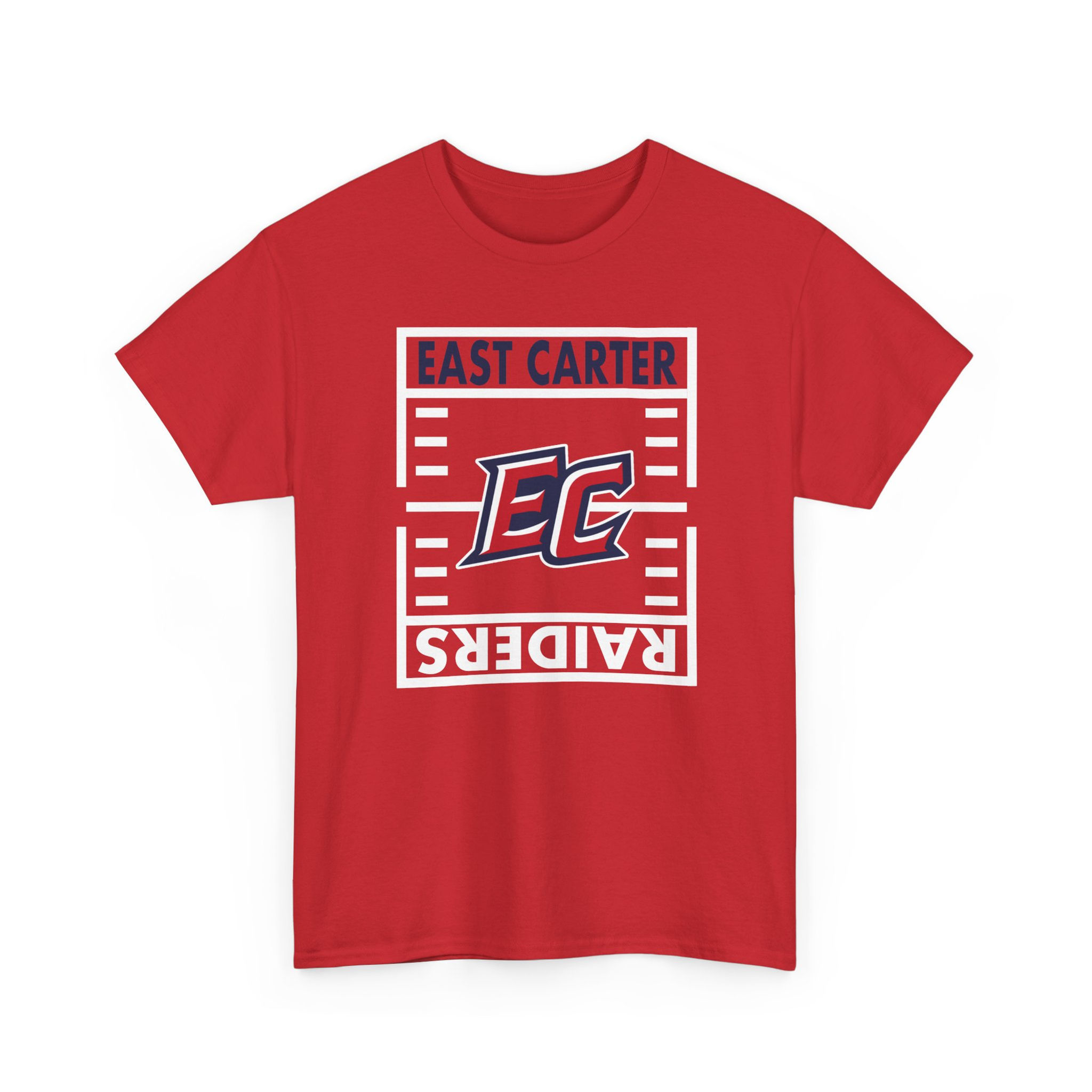 East Carter Raiders Gridiron Cotton T-Shirt