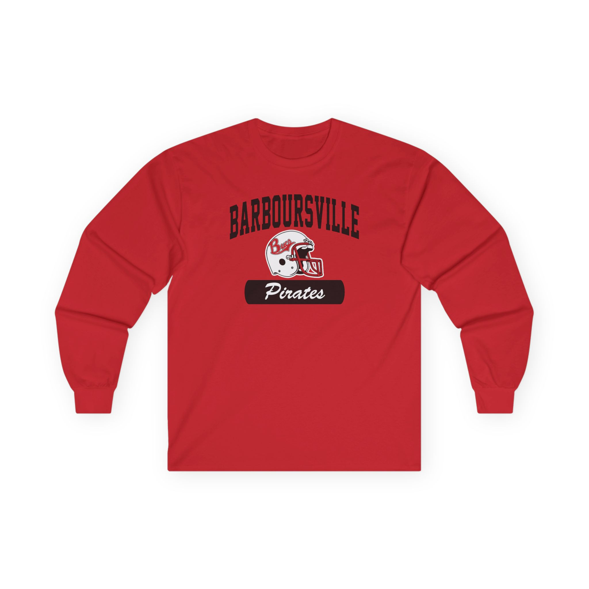 Barboursville Pirates (1984) Cotton Long Sleeve Tee