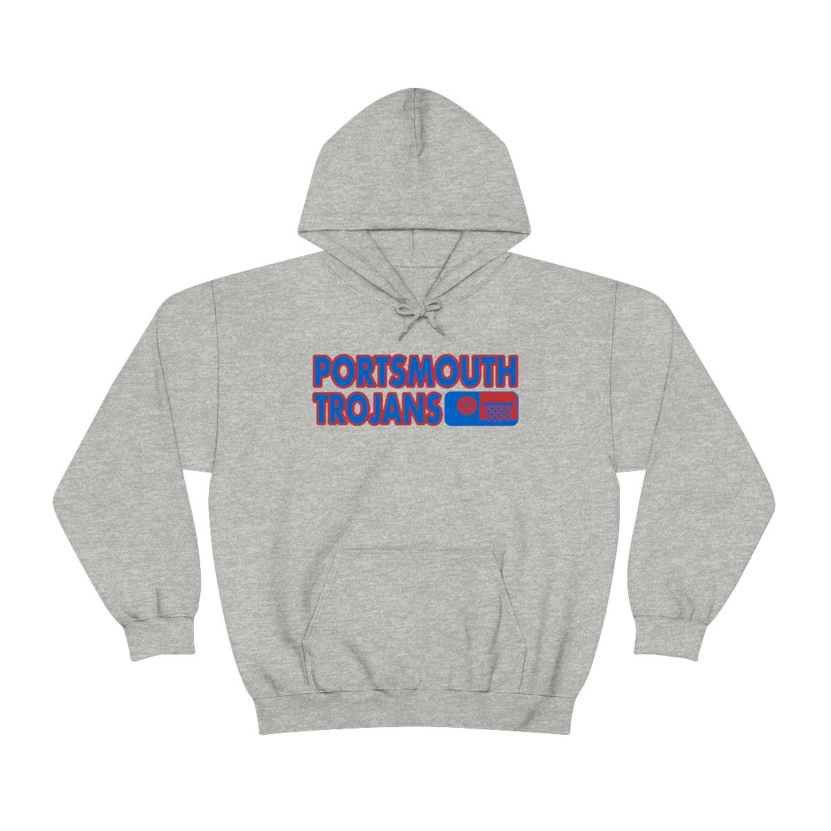 Portsmouth Trojans Basketball Essential Hoodie
