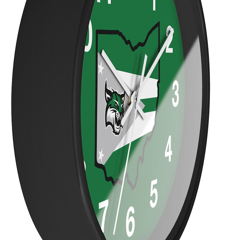 Thumbnail: Green State Flag Wall Clock