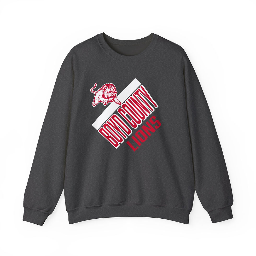 Thumbnail: Boyd County 90's Vibe Crewneck Sweatshirt