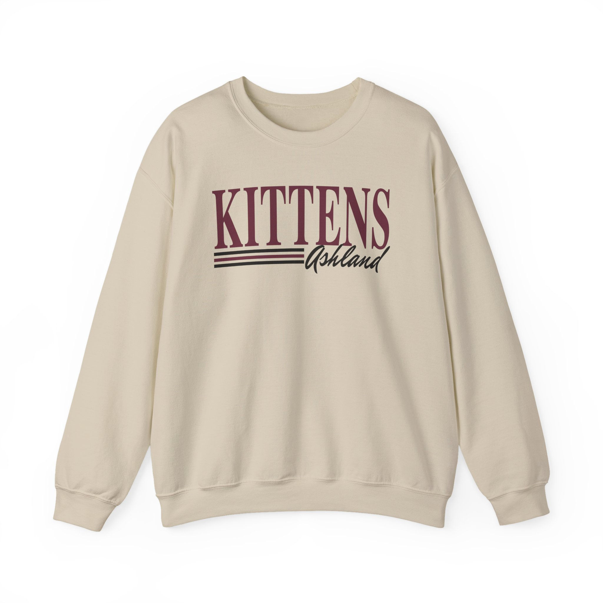 Ashland Kittens 80's Classic Crewneck Sweatshirt