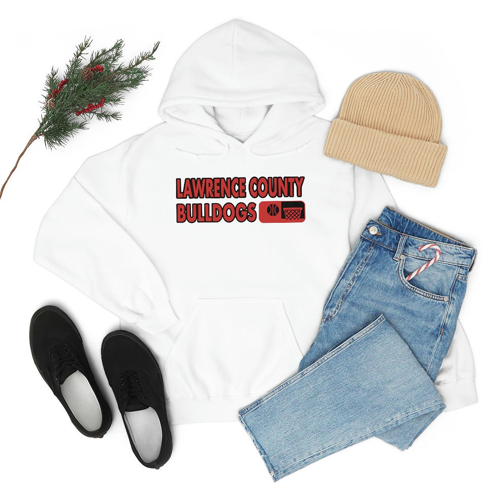 Thumbnail: Lawrence County Bulldogs Basketball Essential Hoodie