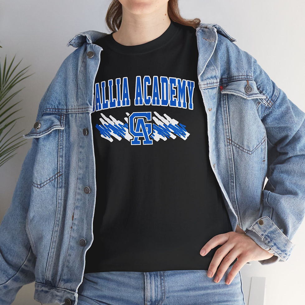 Thumbnail: Gallia Academy 90's Wave Cotton T-Shirt