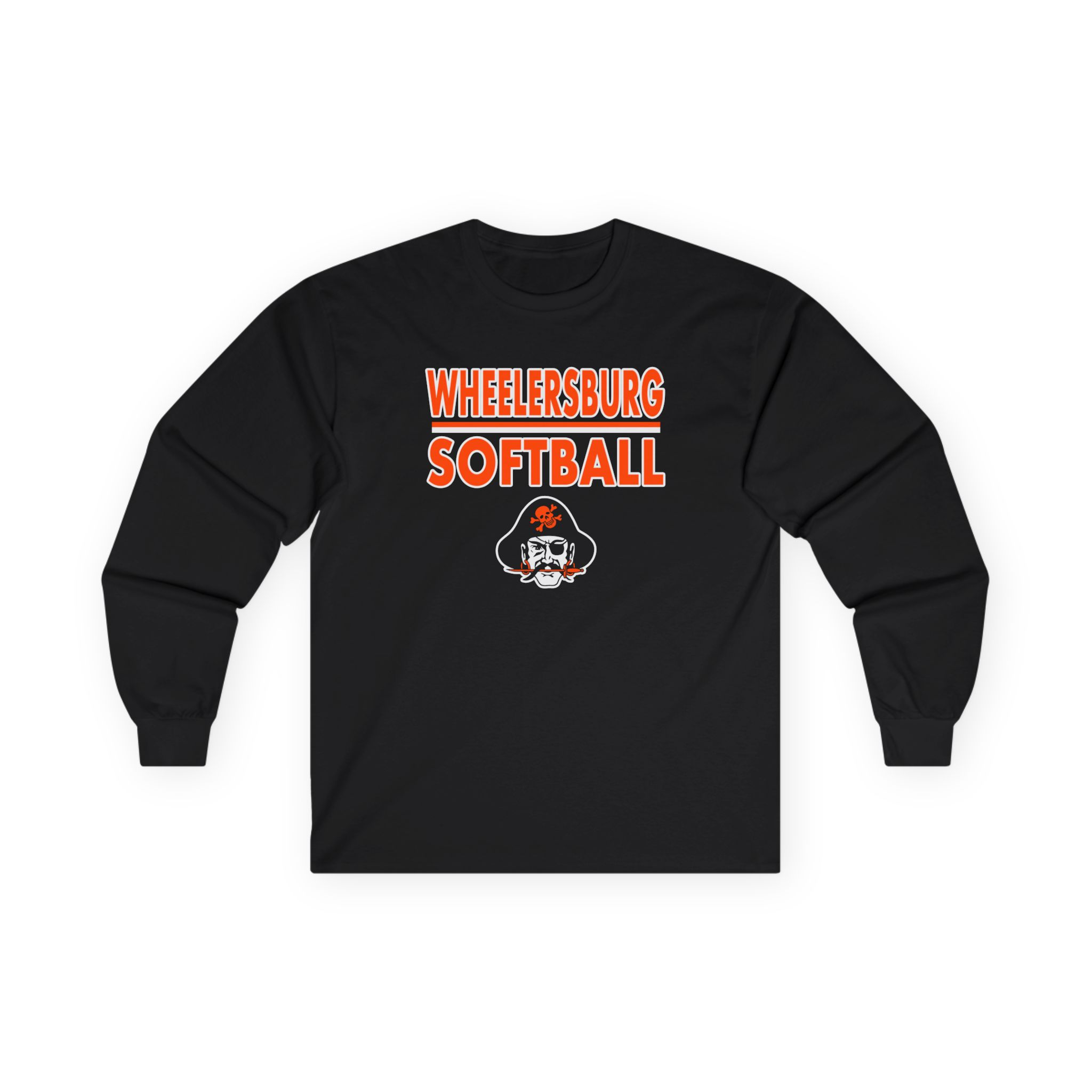 Wheelersburg Softball Cotton Long Sleeve Tee