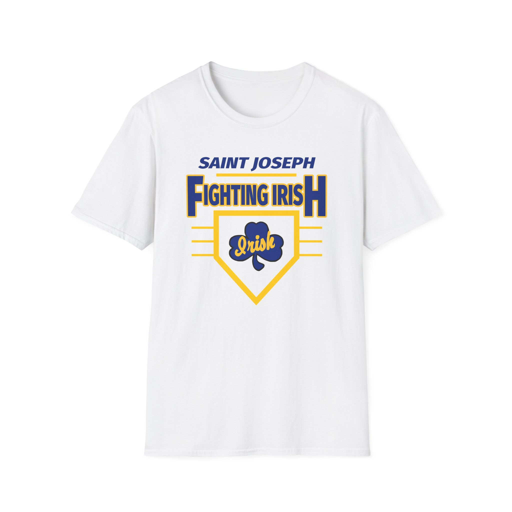 Huntington Saint Joseph 90's Home Base Softstyle T-Shirt