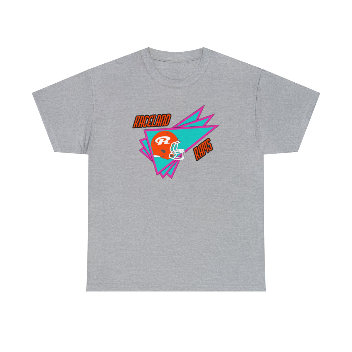 Raceland Football 80's Pennant Cotton T-Shirt