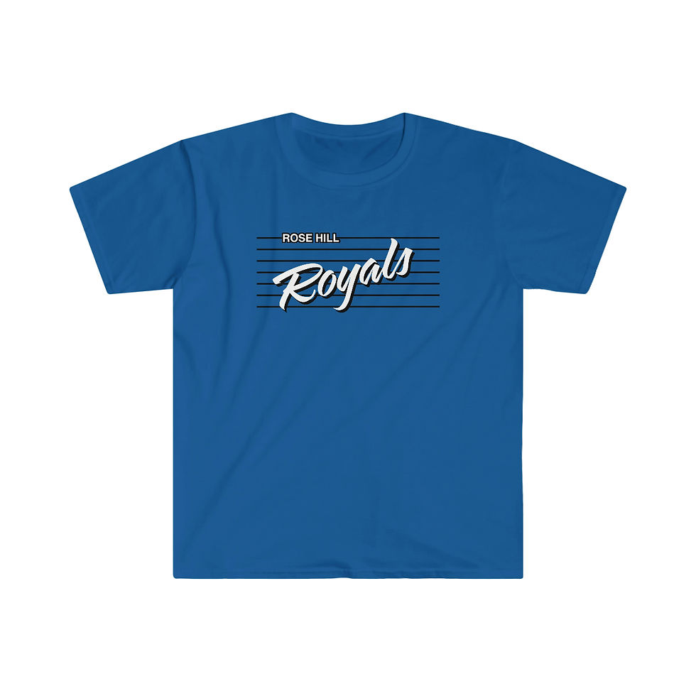Rose Hill Royals Script Softstyle T-Shirt