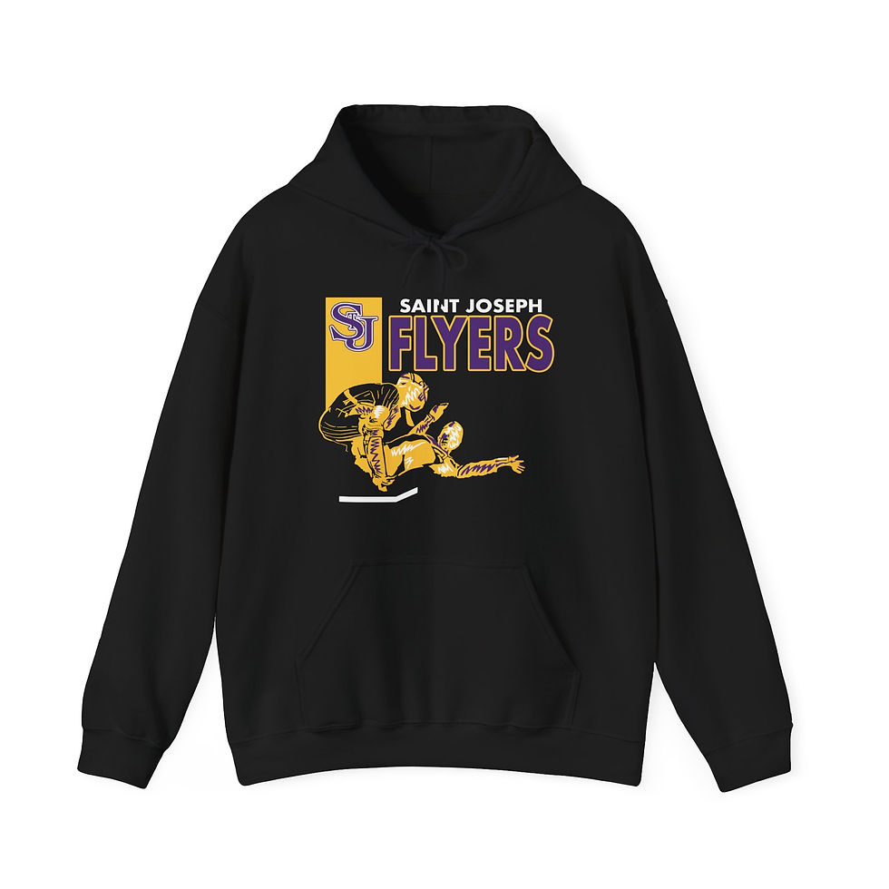 Thumbnail: Saint Joseph Baseball Play At The Plate Hoodie