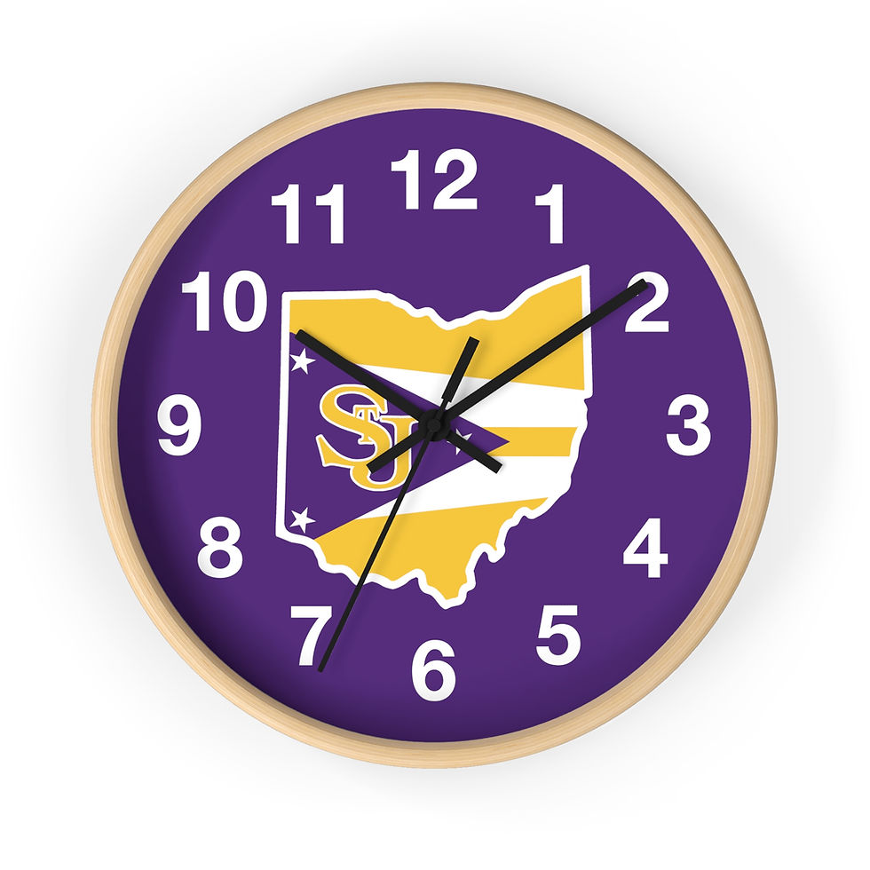 Thumbnail: Saint Joseph State Flag Wall Clock