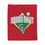 Thumbnail: Symmes Valley 90's Baseball Diamond Velveteen Plush Blanket (Red)