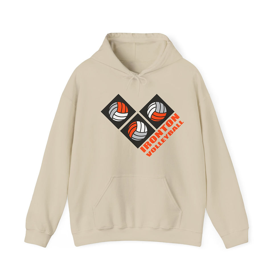 Thumbnail: Ironton 90's Retro Volleyball Hoodie