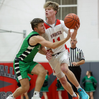 Green at Symmes Valley - HS Boys Basketball (Photo by Josh Wilson)