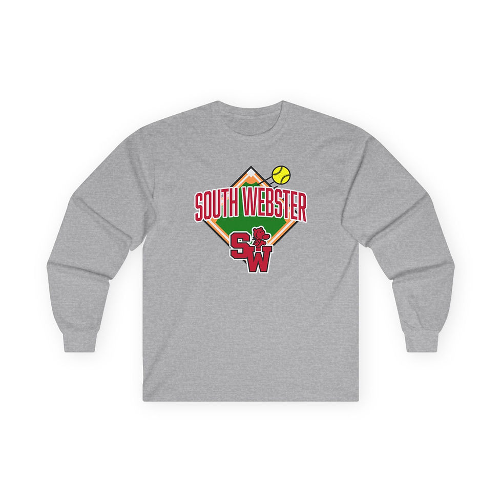 Thumbnail: South Webster 90's Softball Diamond Long Sleeve Tee