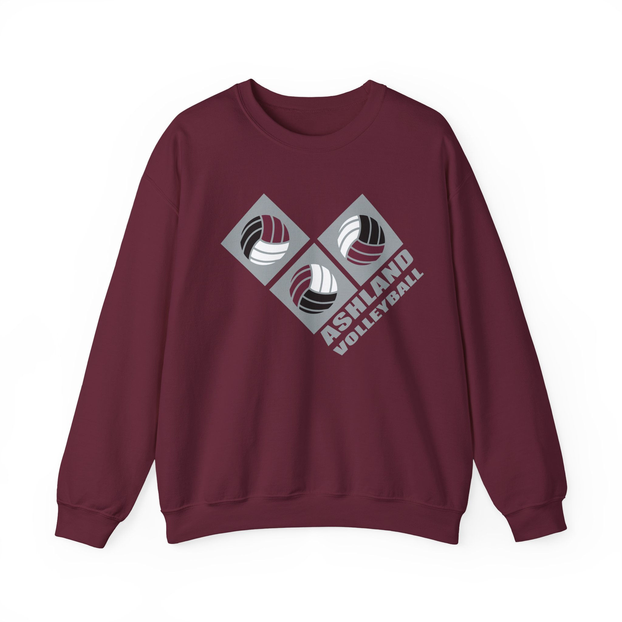 Ashland 90's Retro Volleyball Crewneck Sweatshirt