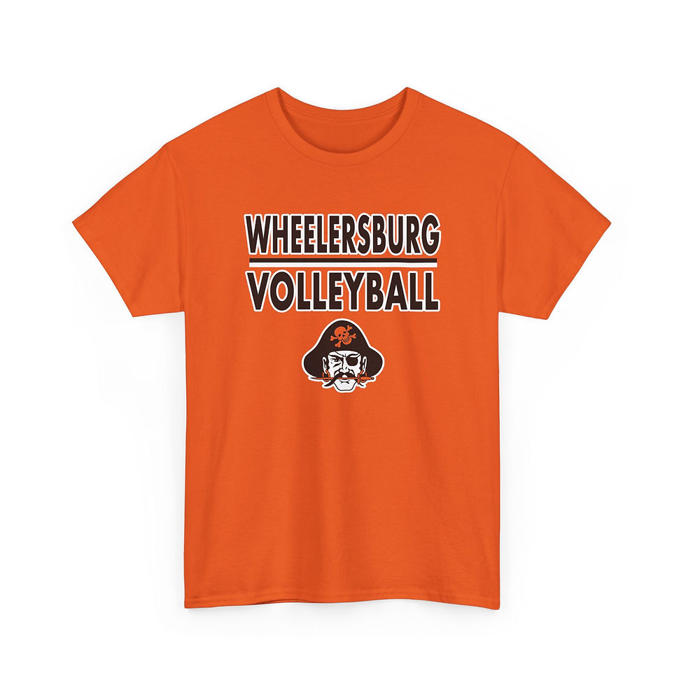 Thumbnail: Wheelersburg Volleyball Cotton T-Shirt