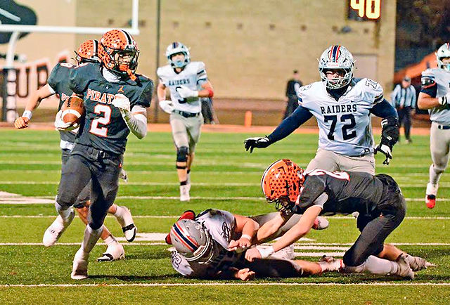 Morgan at Wheelersburg - OHSAA Div. 5 Playoffs (Photo by Michael Vermillion)
