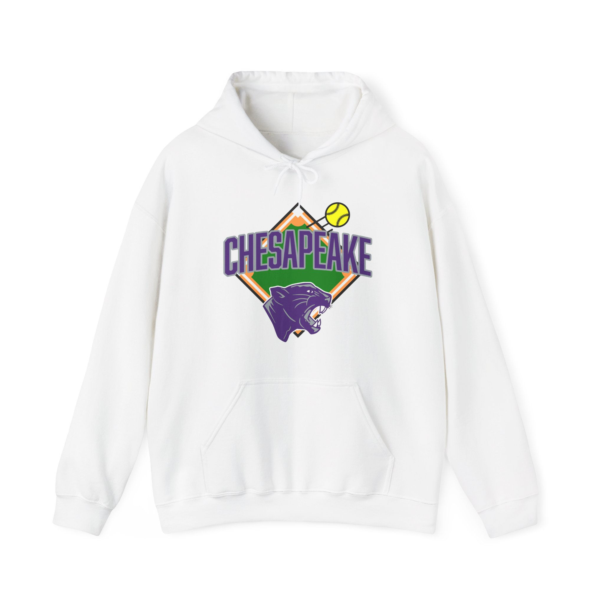 Chesapeake 90's Softball Diamond Hoodie