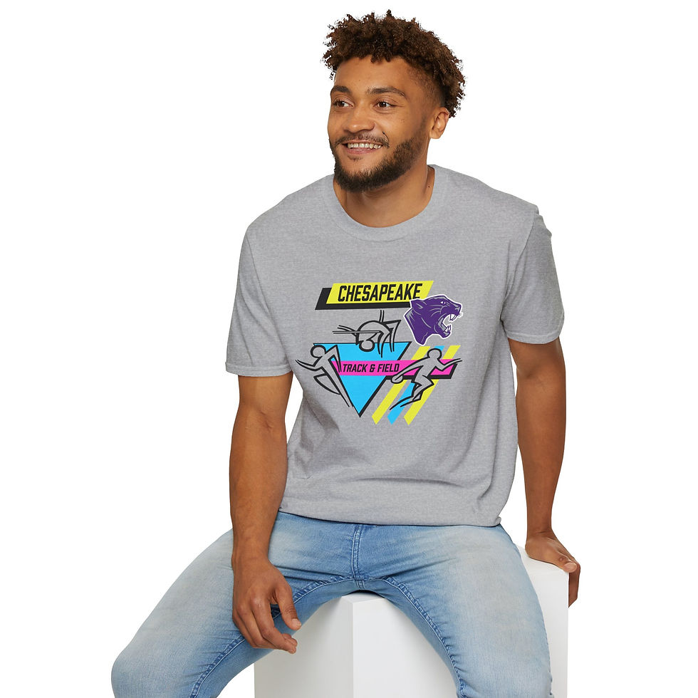 Thumbnail: Chesapeake 90' Retro Track Softstyle T-Shirt